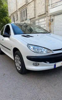 پژو 206 sd-tu5 بدون رنگ دوگانه کارخانه