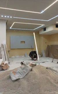 کناف ایران  لاین نوری با اولین دستگاه لیزری اقساطی