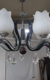 لوستر فانتزی طرح گل لاله