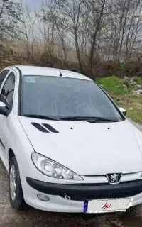 پژوv8 206sd مدل 1396