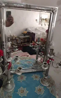 آینه شمعدان