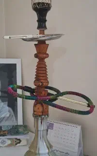 قلیان سرخه دسته کامل