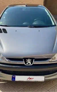 پژو ۲۰۶ تیپ ۶ مدل ۸۹