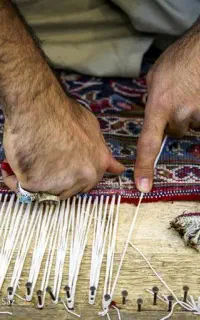 رفوگری تعمیر قالی