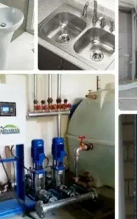 سرویس نصب اسپلیت کولرآبی گازآبگرمکن برق لوله کشی