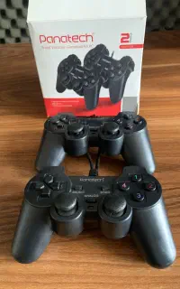 دسته بازی (کامپیوتر) 2 نفره در حد نو همراه با جعبه