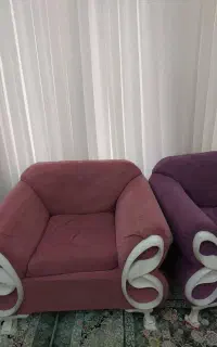 فروش مبل ۶نفره همره ۳ عسلی