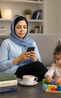 کار با گوشی  برای بانوان