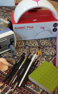 دستگاه سوهان برقی موریس با لامپ LED برند SUN