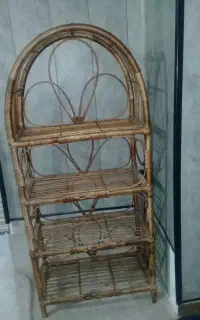قفسه حصیری چهارطبقه بزرگ