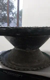 منقل رشتی مسی قدیمی کاملا سالم