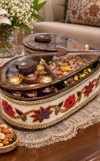 باکس طرح قلب پته