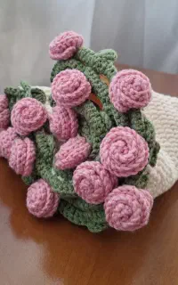 رومیزی زیبا گل