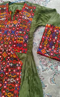 آموزش خیاطی لباس بلوچی زنانه