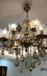 لوستر برنجی