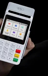 دستگاه کارتخوان سیار ، پوز بیسیم همراهQposجشنواره