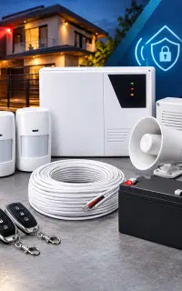 پک کامل دزدگیر اماکن با قابلیت تماس