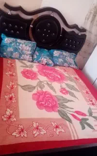 تخت دونفره چوب شیک