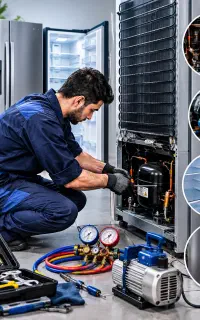 دوره مجازی تعمیرات یخچال خانگی و ساید بای ساید