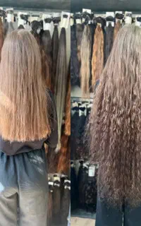 اکستنشن موی طبیعی