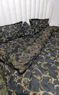 لحاف دو نفره دو رو ۶ تیکه با کاور