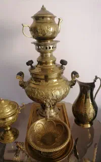سماور برنجی