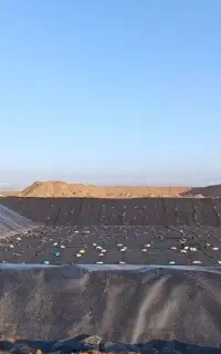 استخر پلیمری کشاورزی با ورق ژئوممبران وژئوتکستایل