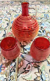 ست پارچ و لیوان شیشه ای