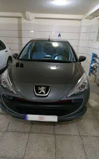 خودرو 207 tu3 خاکستری متالیک فاقد رنگ ولیسه