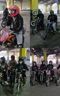 آموزش موتور،اصول گواهینامه،حرکات نمایشی