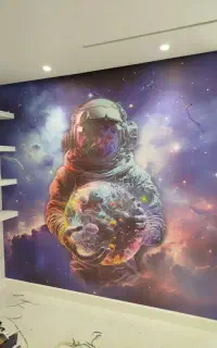نصاب کاغذ دیواری وپوستر.نقاشی حرفه ای،»
