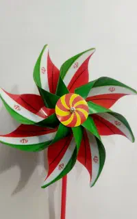 فرفره طرح پرچم ایران