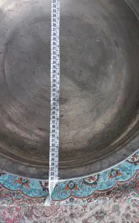تشت مسی قدیمی