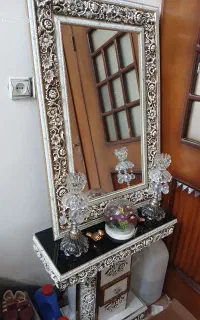 آینه شمعدان در حد