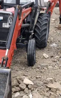 بیل بکهو تراکتور . تراکتور با بیل عقب و جلو