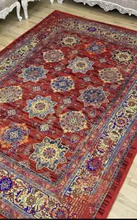 دو عدد روفرشی کشدار زمینه لاکی