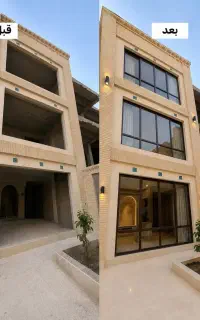 درب و پنجره UPVC دوجداره + توری پلیسه