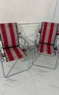 ۲ صندلی مسافرتی نو