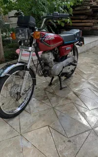 هوندا ۱۲۵ پلاک ملی
