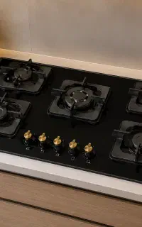 گاز رومیزی صفحه شیشه‌ای لاکچری با قیمت بسیارمناسب