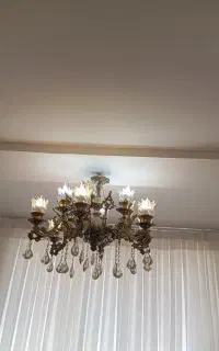 دو عدد لوستر شیک نو
