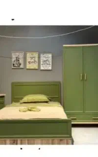 تخت و کمد یک نفره نوجوان اقساطی