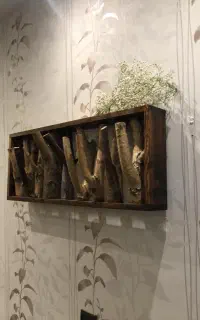 آویز لباس چوبی
