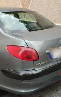 پژو206اس دیv8بدون رنگ