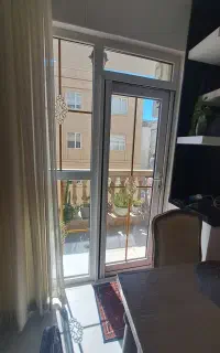 درب بالکن دوجداره