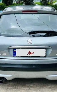 پژو ۲۰۶ تیپ ۲ مدل ۸۶ فابریک