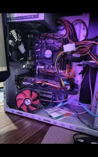 کامپیوتر گیمینگ i5 رم 16 گرافیک 8 +ssd+لوازم