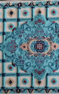 پادری فرشینه روفرشی رومیزی،پتو،روبالشی،دستمال