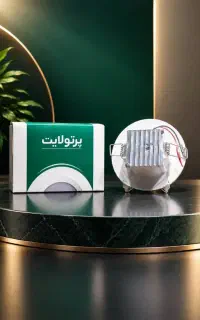 هالوژن  ۹ وات پرتولایت ((هیتسینک آلومینیومی))