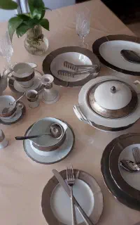 سرویس چینی یاماسن ژاپن طلاکوب